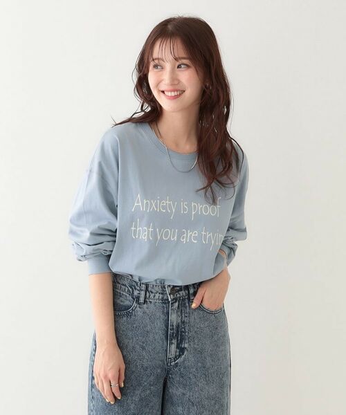 SHOO・LA・RUE / シューラルー カットソー | 【洗える】1枚でもレイヤードでも 選べる5柄 BIGロンT | 詳細5