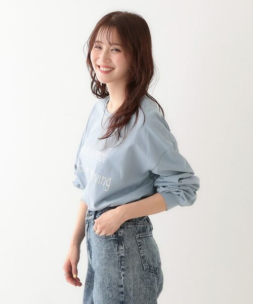 SHOO・LA・RUE / シューラルー カットソー | 【洗える】1枚でもレイヤードでも 選べる5柄 BIGロンT | 詳細6