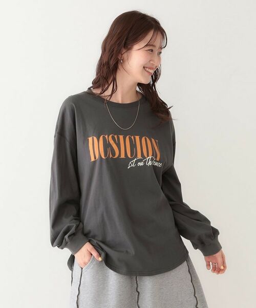 SHOO・LA・RUE / シューラルー カットソー | 【洗える】1枚でもレイヤードでも 選べる5柄 BIGロンT | 詳細9