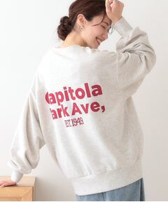 SHOO・LA・RUE / シューラルー スウェット | オーバーサイズで抜け感をプラス バックプリントスウェット