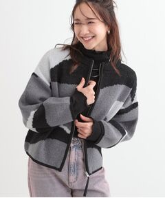 SHOO・LA・RUE / シューラルー カーディガン・ボレロ | 選べる3柄 ダブルZIPカーディガン