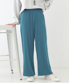 SHOO・LA・RUE / シューラルー パンツ | 【洗える/S-LL】大人リラクシー ジャカードイージーパンツ