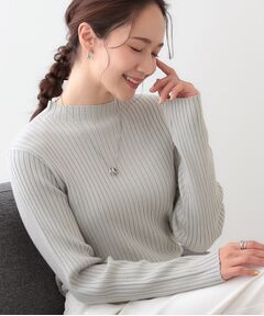 SHOO・LA・RUE / シューラルー ニット・セーター | 【洗える/S-LL】一枚でもインナーでも プチハイネック リブニット