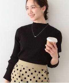 SHOO・LA・RUE / シューラルー ニット・セーター | 【洗える/S-LL】一枚でもインナーでも プチハイネック リブニット