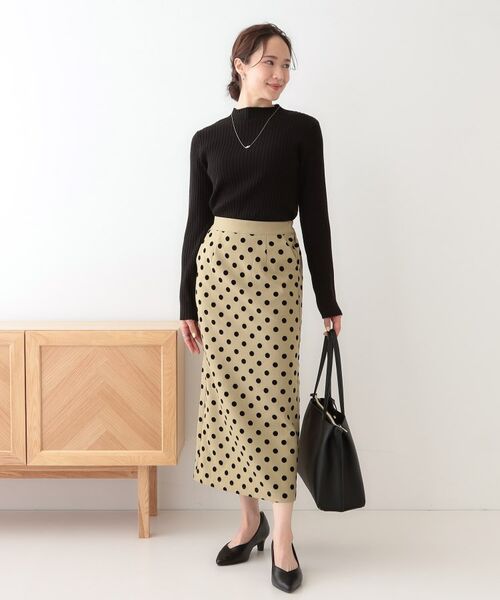 SHOO・LA・RUE / シューラルー ニット・セーター | 【洗える/S-LL】一枚でもインナーでも プチハイネック リブニット | 詳細11