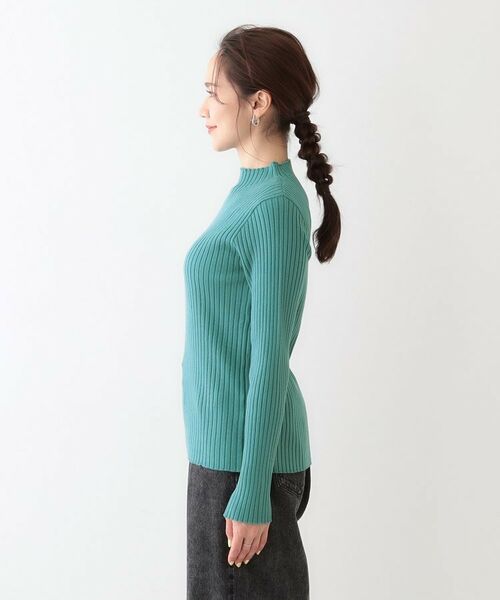 SHOO・LA・RUE / シューラルー ニット・セーター | 【洗える/S-LL】一枚でもインナーでも プチハイネック リブニット | 詳細18