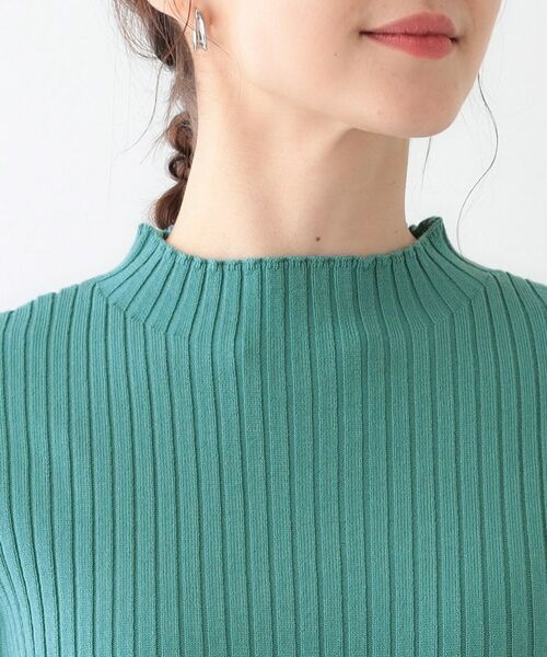 SHOO・LA・RUE / シューラルー ニット・セーター | 【洗える/S-LL】一枚でもインナーでも プチハイネック リブニット | 詳細20