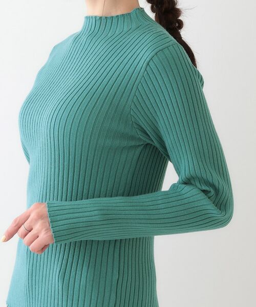 SHOO・LA・RUE / シューラルー ニット・セーター | 【洗える/S-LL】一枚でもインナーでも プチハイネック リブニット | 詳細21