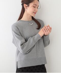 SHOO・LA・RUE / シューラルー ニット・セーター | 【S-LL/セットアップ可】インせず着られる さらっとなめらかニット