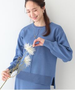 SHOO・LA・RUE / シューラルー ニット・セーター | 【S-LL/セットアップ可】インせず着られる さらっとなめらかニット