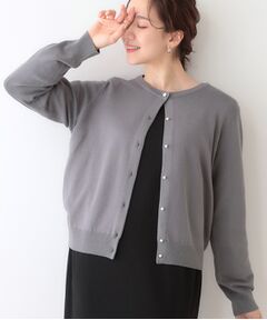 SHOO・LA・RUE / シューラルー カーディガン・ボレロ | 【洗える/S-LL】ビジューボタンで華やかさをプラスする きれいめニットカーディガン【CIRCRIC】