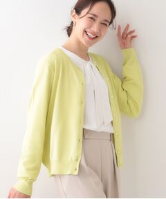 SHOO・LA・RUE / シューラルー カーディガン・ボレロ | 【洗える/S-LL】ビジューボタンで華やかさをプラスする きれいめニットカーディガン【CIRCRIC】