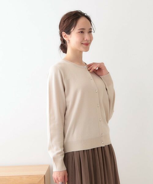 SHOO・LA・RUE / シューラルー カーディガン・ボレロ | 【洗える/S-LL】ビジューボタンで華やかさをプラスする きれいめニットカーディガン【CIRCRIC】 | 詳細14