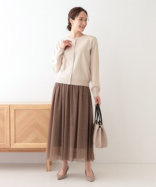 SHOO・LA・RUE / シューラルー カーディガン・ボレロ | 【洗える/S-LL】ビジューボタンで華やかさをプラスする きれいめニットカーディガン【CIRCRIC】 | 詳細15