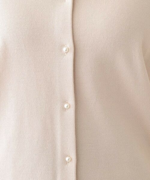 SHOO・LA・RUE / シューラルー カーディガン・ボレロ | 【洗える/S-LL】ビジューボタンで華やかさをプラスする きれいめニットカーディガン【CIRCRIC】 | 詳細16