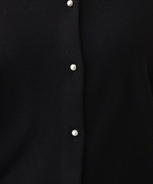 SHOO・LA・RUE / シューラルー カーディガン・ボレロ | 【洗える/S-LL】ビジューボタンで華やかさをプラスする きれいめニットカーディガン【CIRCRIC】 | 詳細4