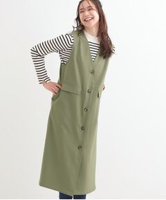 SHOO・LA・RUE / シューラルー ロング・マキシ丈ワンピース | 【S-LL/2WAY】ジャンドレにもなるロングジレ