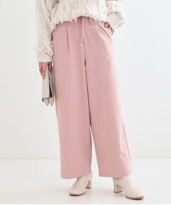 SHOO・LA・RUE / シューラルー パンツ | 【S-LL】楽してすっきり タックワイドパンツ