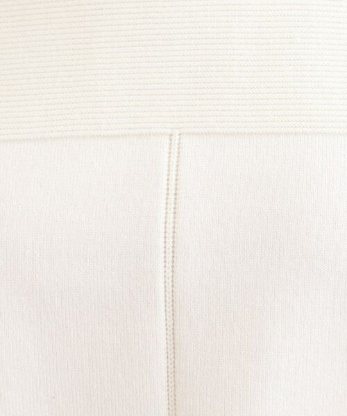 SHOO・LA・RUE / シューラルー ニット・セーター | 【S-LL/洗える】顔回りすっきりガーター編み切り替えニット | 詳細12