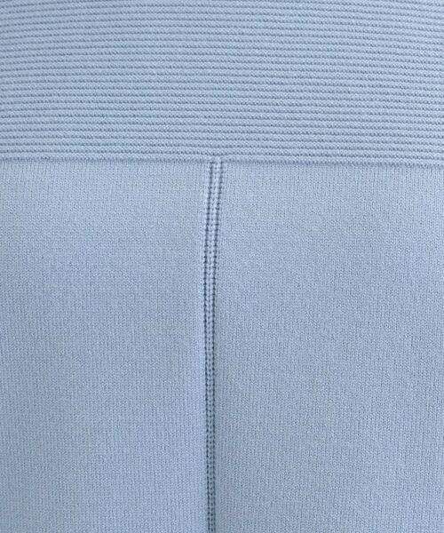 SHOO・LA・RUE / シューラルー ニット・セーター | 【S-LL/洗える】顔回りすっきりガーター編み切り替えニット | 詳細4