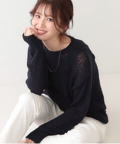 SHOO・LA・RUE / シューラルー ニット・セーター | さりげない凹凸感で表情豊か。ロールネックニット