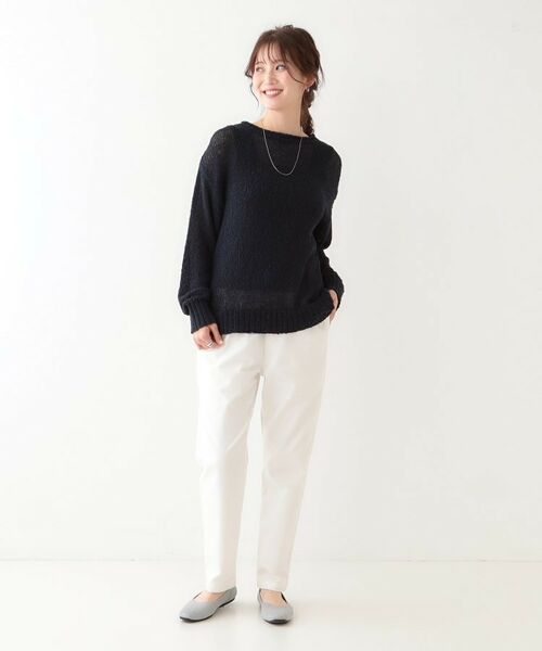 SHOO・LA・RUE / シューラルー ニット・セーター | さりげない凹凸感で表情豊か。ロールネックニット | 詳細11