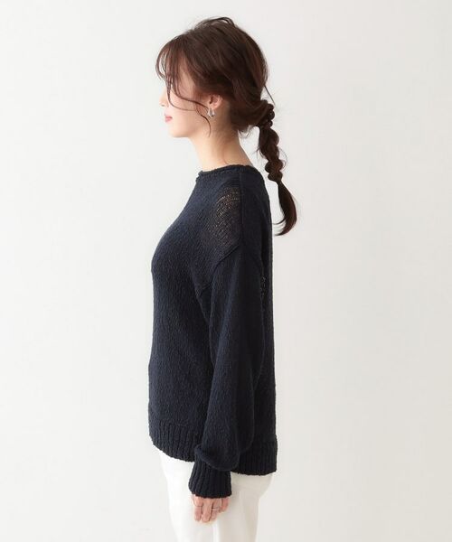 SHOO・LA・RUE / シューラルー ニット・セーター | さりげない凹凸感で表情豊か。ロールネックニット | 詳細14