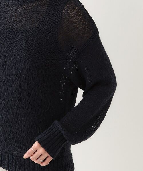 SHOO・LA・RUE / シューラルー ニット・セーター | さりげない凹凸感で表情豊か。ロールネックニット | 詳細17