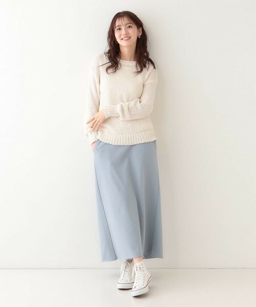 SHOO・LA・RUE / シューラルー ニット・セーター | さりげない凹凸感で表情豊か。ロールネックニット | 詳細3