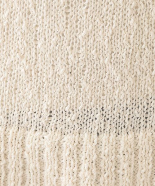 SHOO・LA・RUE / シューラルー ニット・セーター | さりげない凹凸感で表情豊か。ロールネックニット | 詳細4