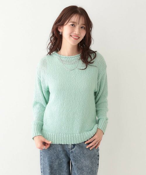 SHOO・LA・RUE / シューラルー ニット・セーター | さりげない凹凸感で表情豊か。ロールネックニット | 詳細5