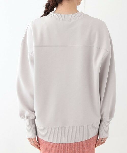 SHOO・LA・RUE / シューラルー カットソー | 【洗える/S-LL】長めのリブでお袖すっきり 異素材トップス | 詳細15