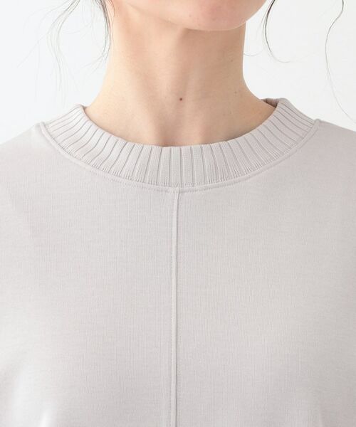 SHOO・LA・RUE / シューラルー カットソー | 【洗える/S-LL】長めのリブでお袖すっきり 異素材トップス | 詳細16