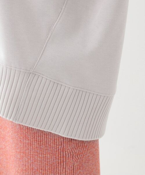 SHOO・LA・RUE / シューラルー カットソー | 【洗える/S-LL】長めのリブでお袖すっきり 異素材トップス | 詳細18