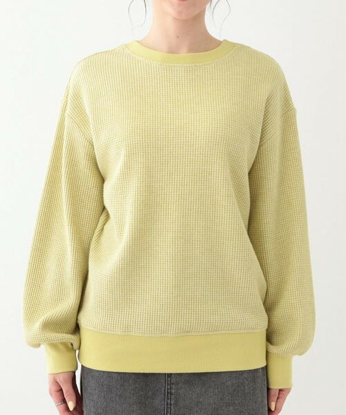 SHOO・LA・RUE / シューラルー カットソー | 【洗える/S-LL/前後2WAY】きらっと光るラメが目を惹く ワッフルトップス | 詳細22