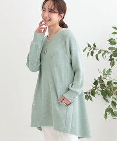 SHOO・LA・RUE / シューラルー ワンピース | 【洗える/S-LL】ふんわりタッチが癖になる ふくれジャカードチュニック