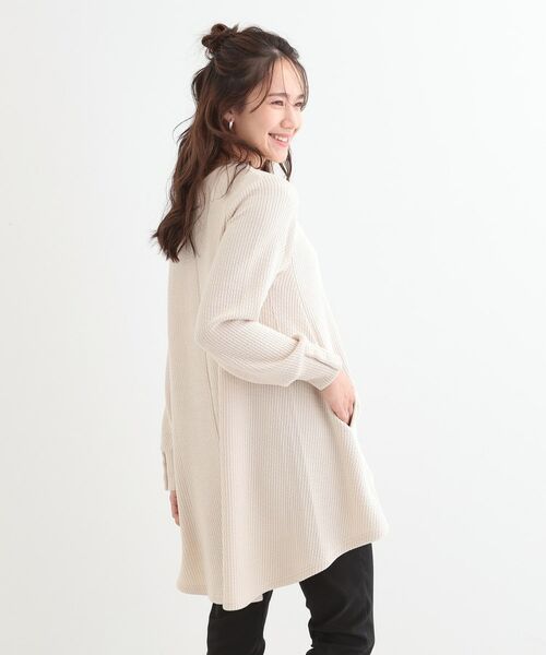 SHOO・LA・RUE / シューラルー ワンピース | 【洗える/S-LL】ふんわりタッチが癖になる ふくれジャカードチュニック | 詳細10