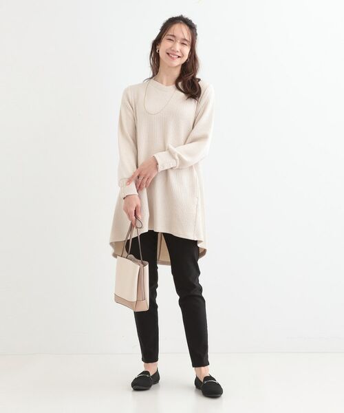 SHOO・LA・RUE / シューラルー ワンピース | 【洗える/S-LL】ふんわりタッチが癖になる ふくれジャカードチュニック | 詳細11