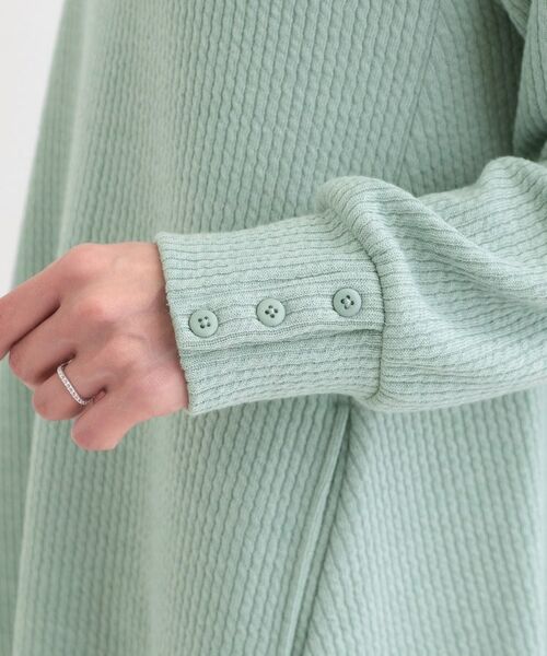 SHOO・LA・RUE / シューラルー ワンピース | 【洗える/S-LL】ふんわりタッチが癖になる ふくれジャカードチュニック | 詳細18