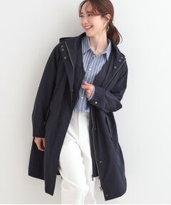 SHOO・LA・RUE / シューラルー その他アウター | 【撥水/防花粉/S-LL】ライナー付き ミリタリーフーデッドコート