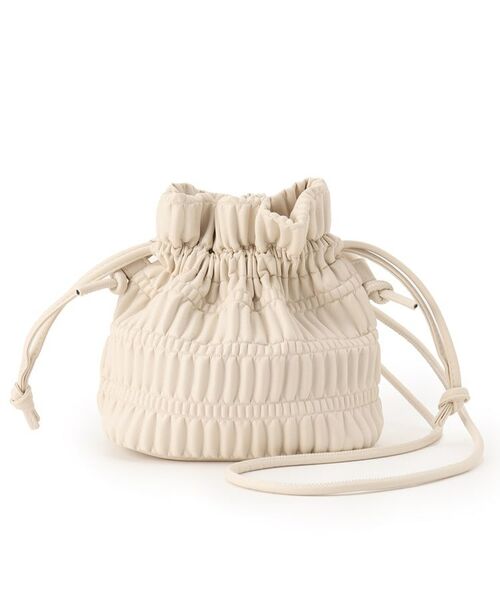 SHOO・LA・RUE / シューラルー ショルダーバッグ | プリーツ巾着ショルダーバッグ | 詳細1