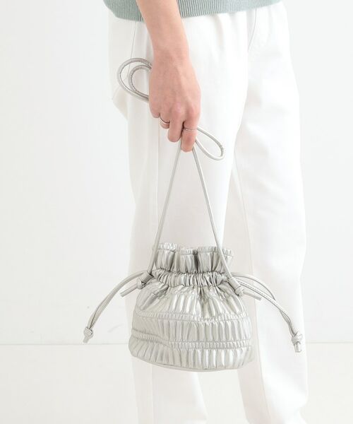 SHOO・LA・RUE / シューラルー ショルダーバッグ | プリーツ巾着ショルダーバッグ | 詳細9