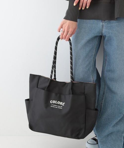 SHOO・LA・RUE/シューラルー ロープハンドルトートバッグ ブラック(019) 00 SHOO・LA・RUE/シューラルー ロープハンドルトートバッグ ブラック(019) 00