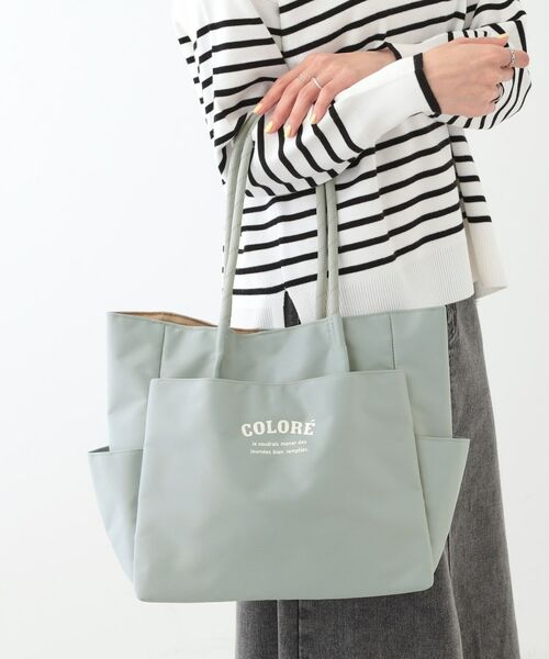 SHOO・LA・RUE/シューラルー ロープハンドルトートバッグ ブルー(092) 00 SHOO・LA・RUE/シューラルー ロープハンドルトートバッグ ブルー(092) 00