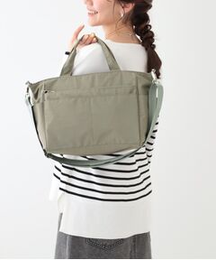 SHOO・LA・RUE / シューラルー トートバッグ | 【撥水／2WAY】12ポケットトートバッグ【キャリーオン】