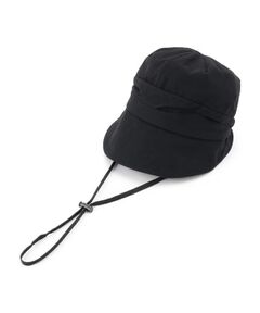 SHOO・LA・RUE / シューラルー ハンチング・キャスケット・ベレー帽 | 【UVカット】顔周りすっぽりキャスケット【サイズ調整／あご紐付き】