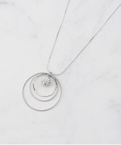 SHOO・LA・RUE / シューラルー ネックレス・ペンダント・チョーカー | スリーサークルポイントパヴェネックレス