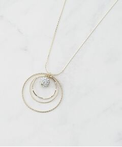 SHOO・LA・RUE / シューラルー ネックレス・ペンダント・チョーカー | スリーサークルポイントパヴェネックレス