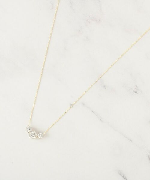 SHOO・LA・RUE / シューラルー ネックレス・ペンダント・チョーカー | スリーパヴェプチネックレス | 詳細1