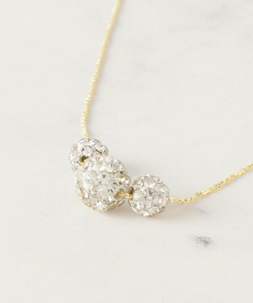 SHOO・LA・RUE / シューラルー ネックレス・ペンダント・チョーカー | スリーパヴェプチネックレス | 詳細2